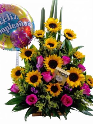Arreglo de Girasoles Cali - Floristería La Calidad